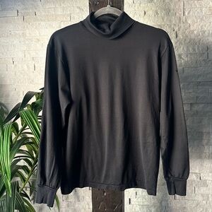Bogner Vintage Black Long Sleeve Turtleneck Size M